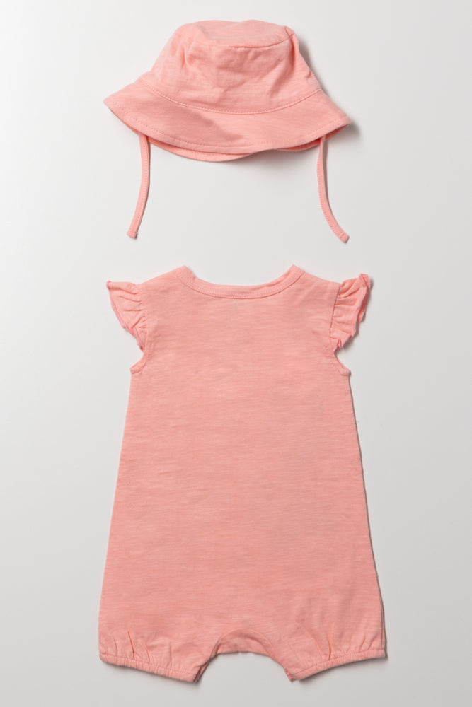 Safari Romper Set Pink (3)