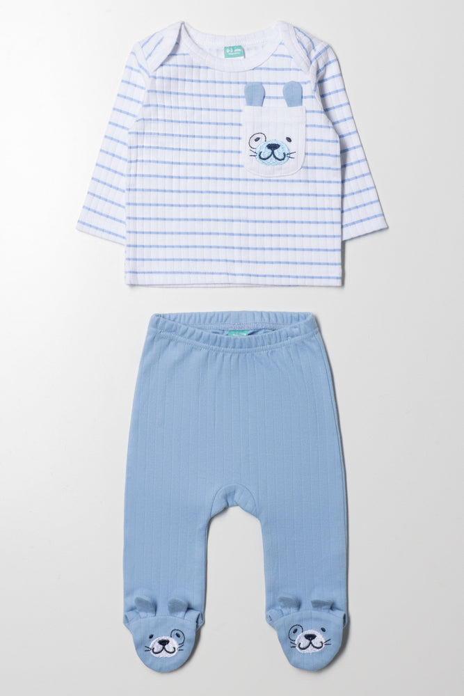 Puppy Rib Set Blue