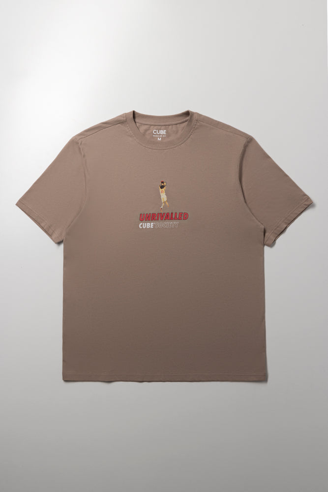 Short Sleeve T-Shirt Light Brown
