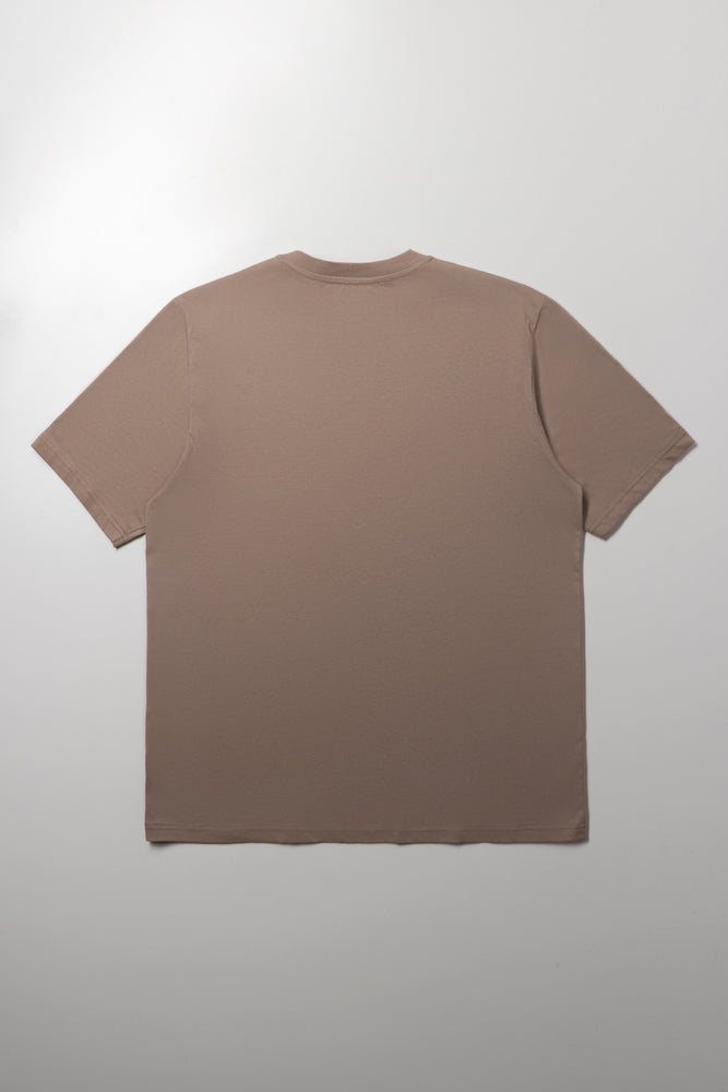 Short Sleeve T-Shirt Light Brown (2)