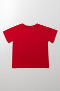 Lilo And Sitich Short Sleeve T-Shirt Red (2)