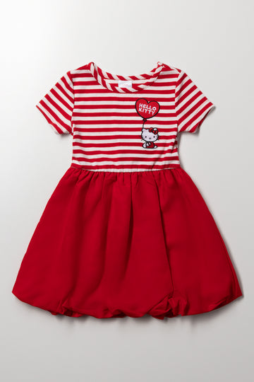 Hello Kitty Bubble Dress Red