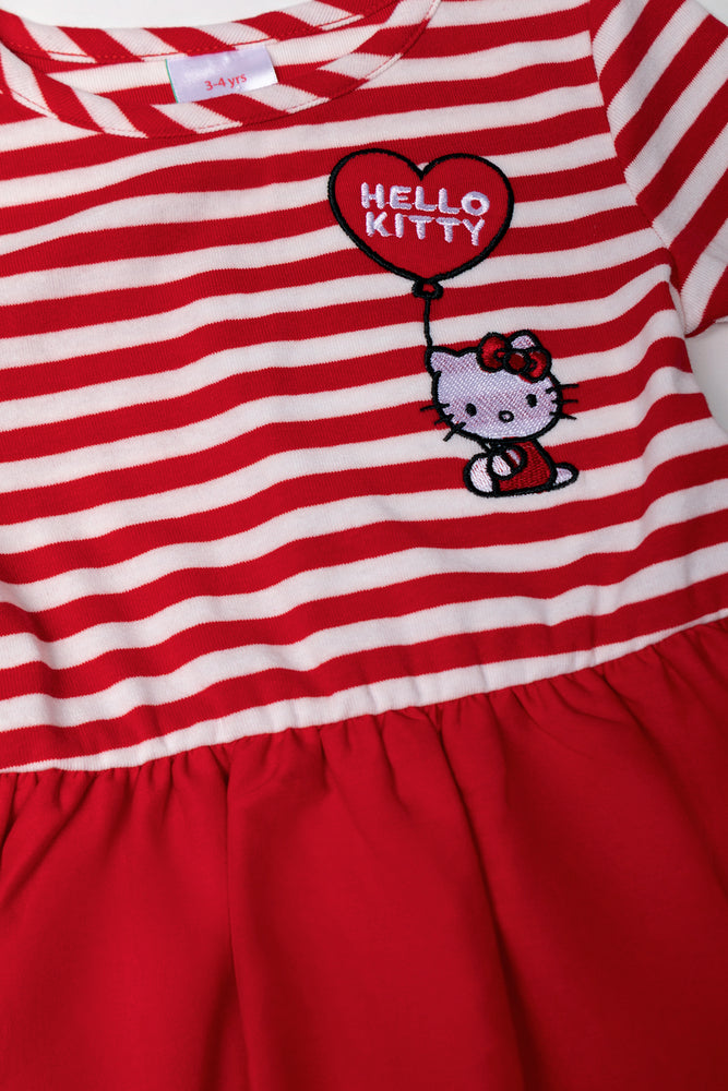 Hello Kitty Bubble Dress Red