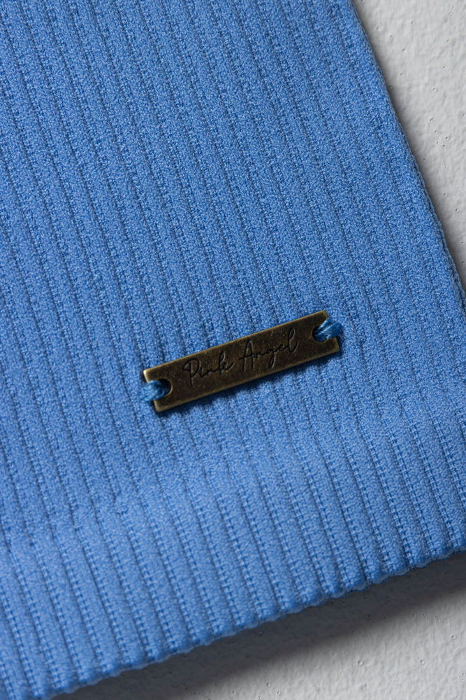 Seamless T-Shirt Blue