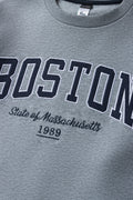Boston Crew Neck Tracktop Grey (1)