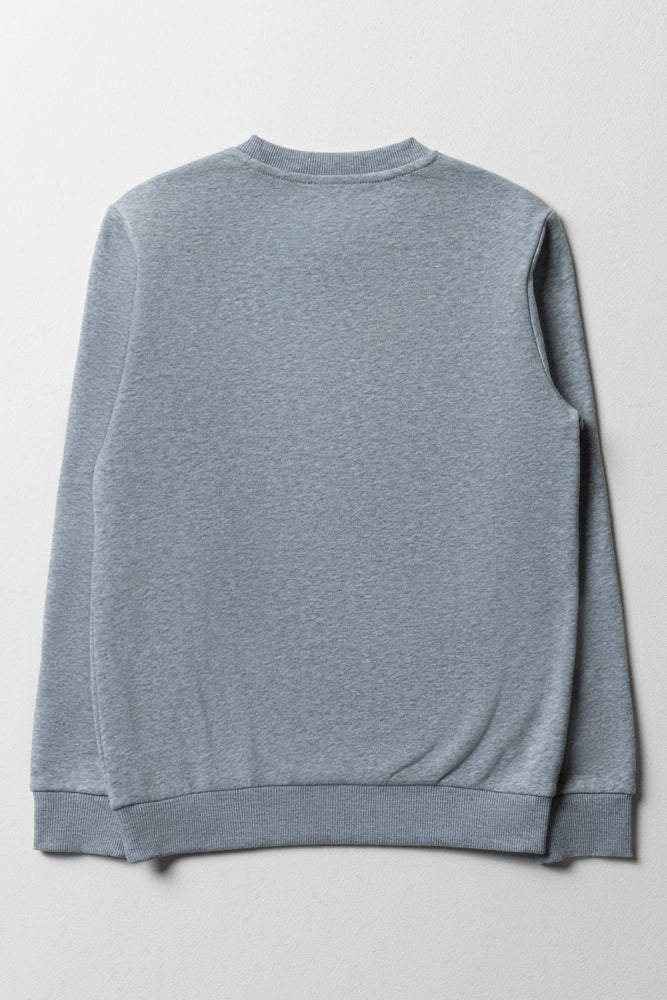 Boston Crew Neck Tracktop Grey (2)