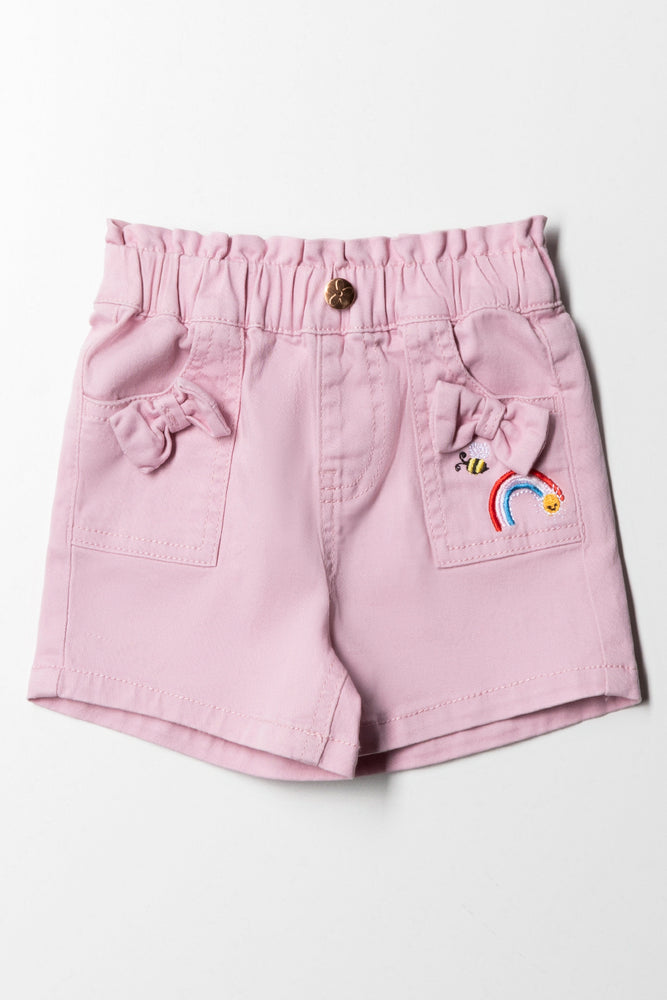 Colour Short With Bows