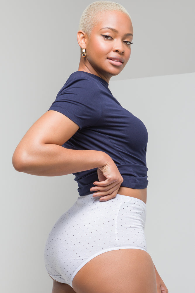 3 Pack Briefs Green And White (2)