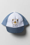 Lion Denim Cap Blue