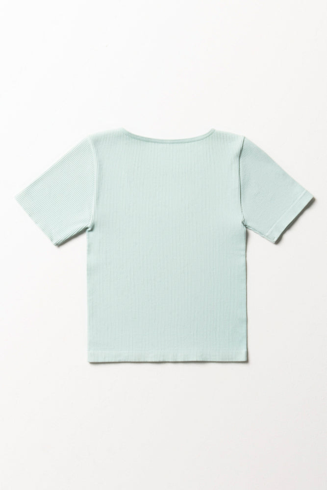 Seamless T-Shirt Aqua (2)