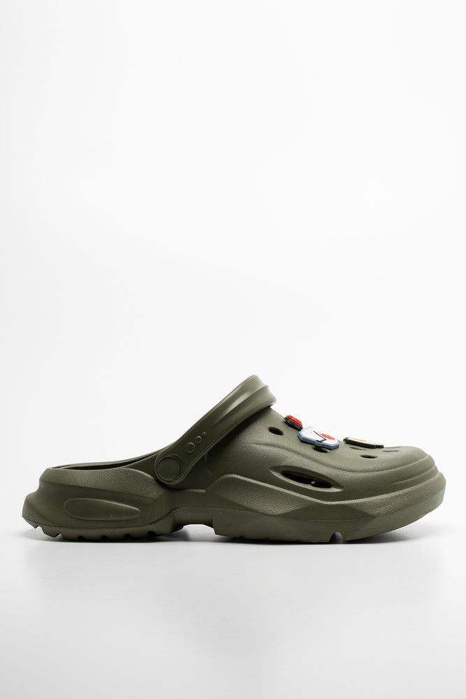 Charm Clogs Green