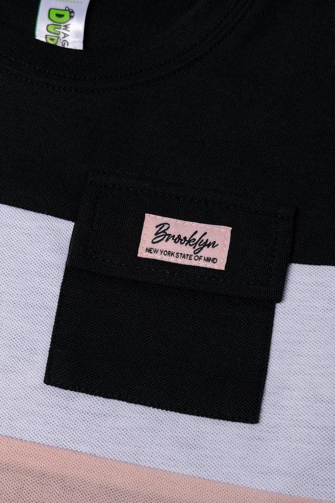 ColourBlock T-Shirt Pink (1)