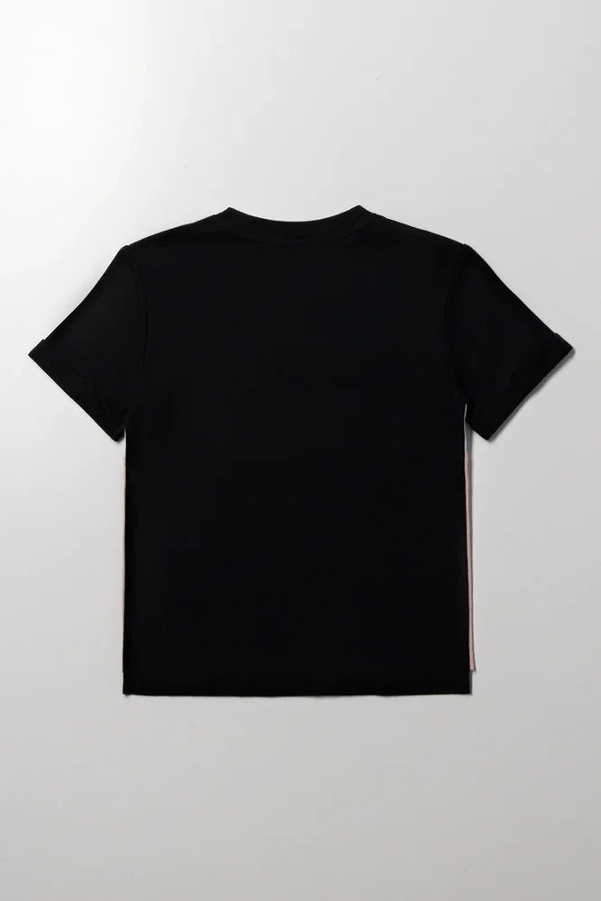 ColourBlock T-Shirt Pink (2)