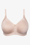 2 Pack Smooth Non Padded Wirefree Bra Navy And Natural (1)