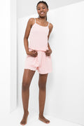 Rib Vest Peach