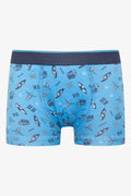 3 Pack Surfer Dude Boxers Blue (1)