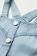 A-Line Denim Pinni Set Light Blue (1)