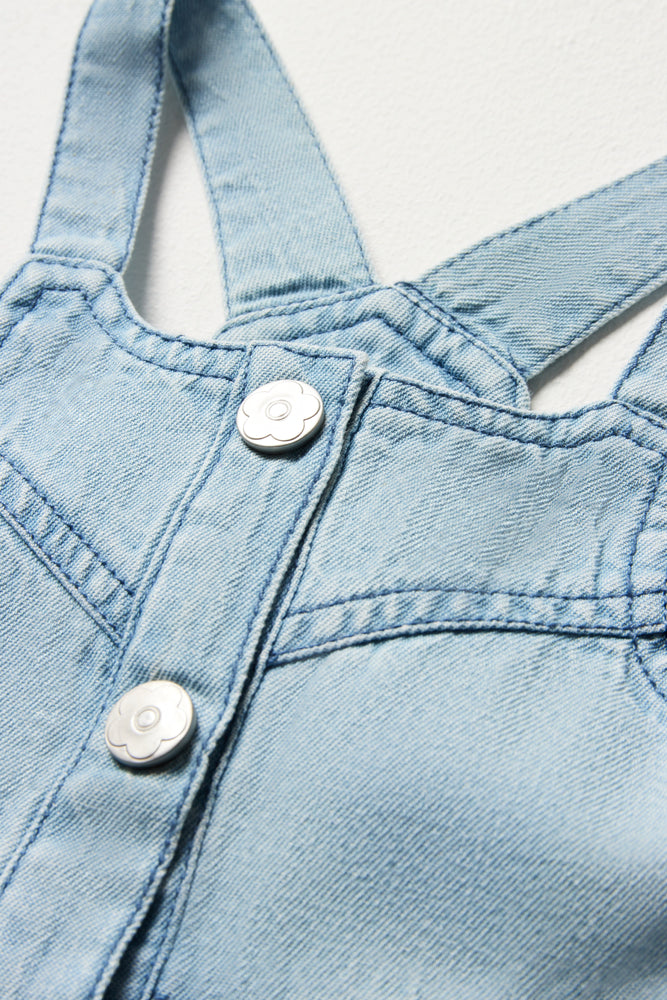 A-Line Denim Pinni Set Light Blue (1)