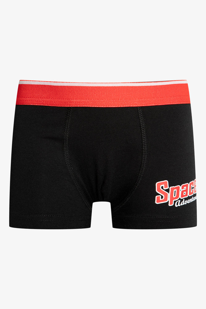 3 Pack Space Boxers Red (1)