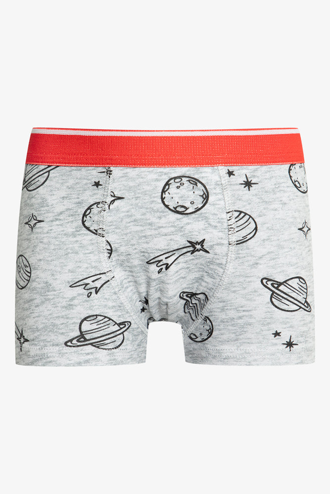 3 Pack Space Boxers Red (2)