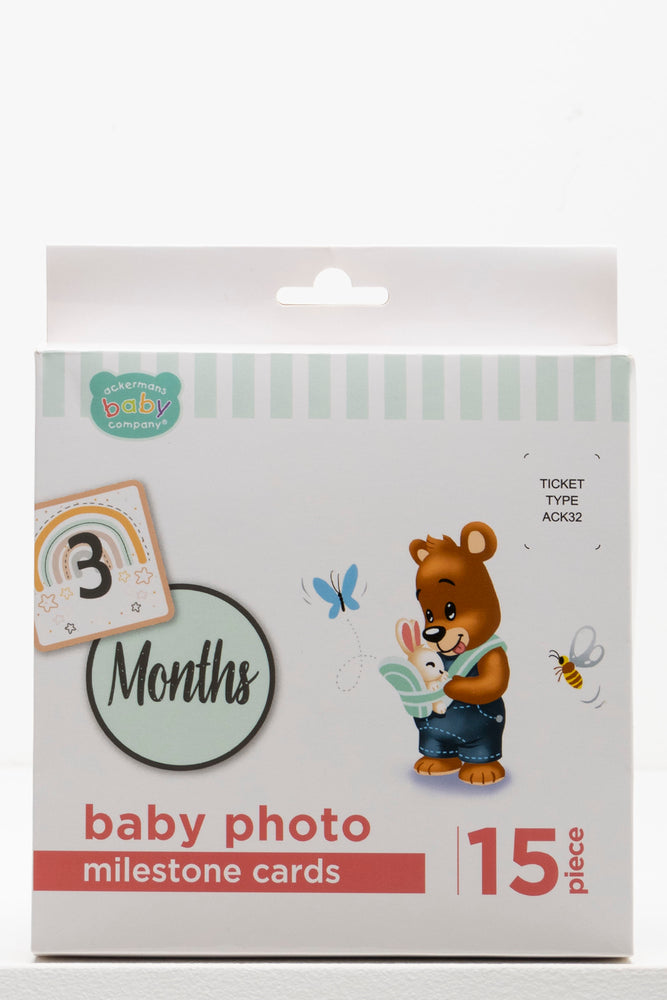 Baby Milestone Cards 15 Piece