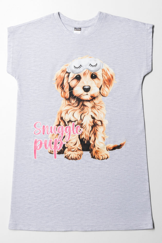 Sleepshirt Puppy Ice Melange