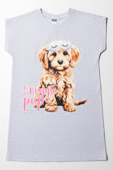 Sleepshirt Puppy Ice Melange