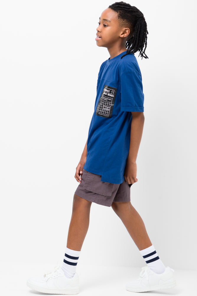 Short Sleeve T-Shirt Blue