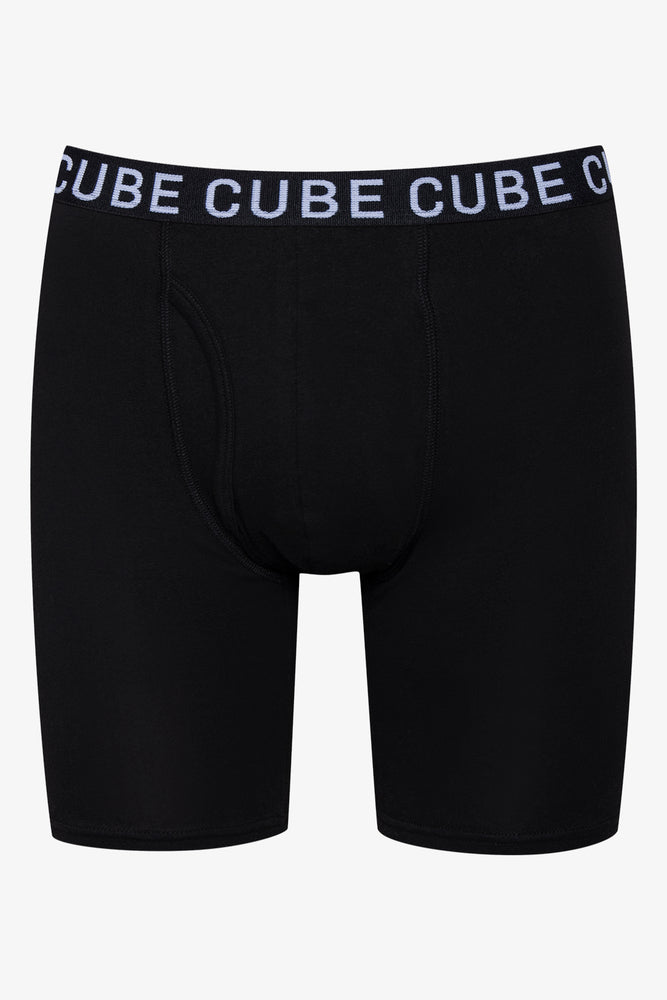 3 Pack Knit Boxer Black
