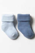 2 Pack Socks Clear Sky And Coronet Blue