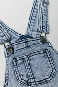 Shorts Denim Dungaree Light Blue (1)