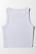 Rib Vest Grey (2)