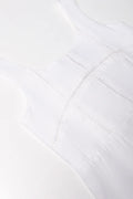 Lace Trim Jumpsuit White (1)
