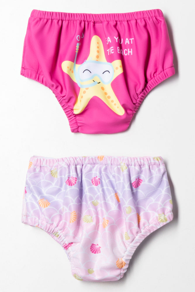 2 Pack Swim Nappies Pink (3)