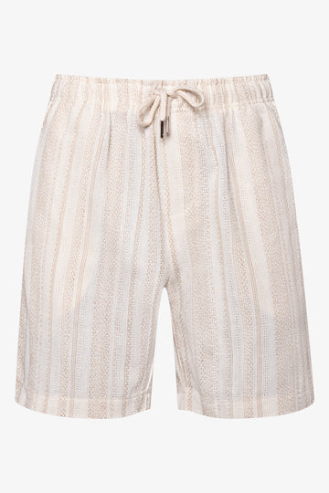 Textured Shorts Natural