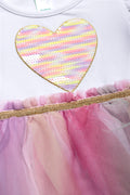 Dress with Ruffles Multicolour (1)