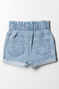 Hello Kitty Denim Shorts Blue (2)