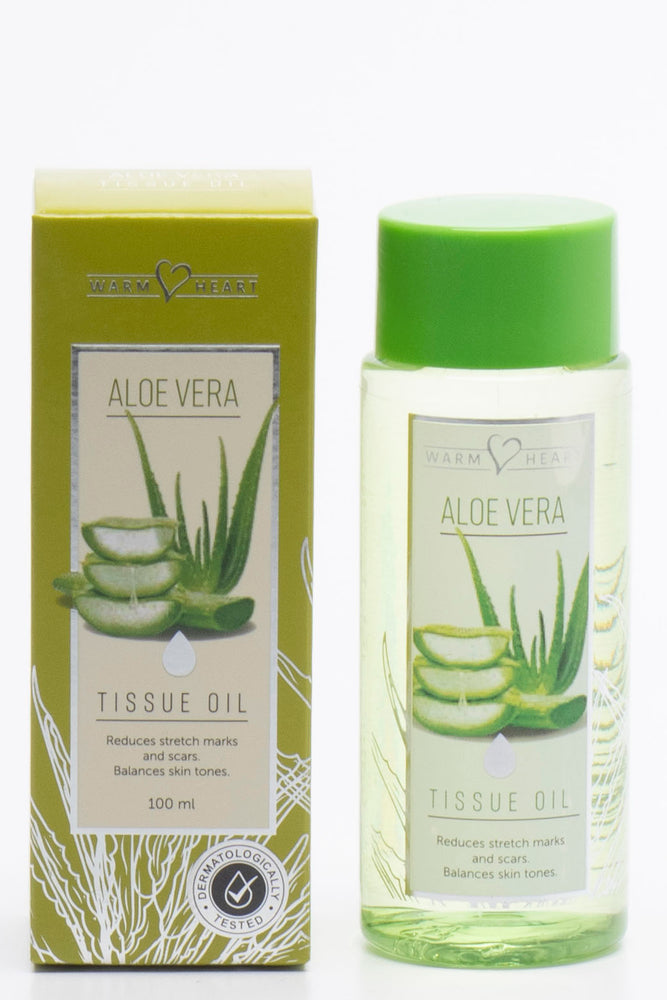 Warm Heart Tissue Oil Aloe Vera