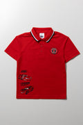 Cars Short Sleeve Golfer Red