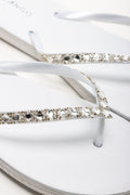 Diamante Flip Flop White (2)