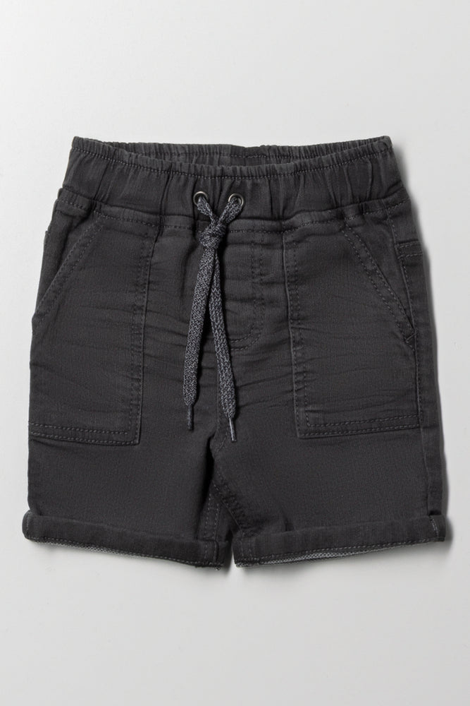 Denim Shorts Grey | | Ackermans