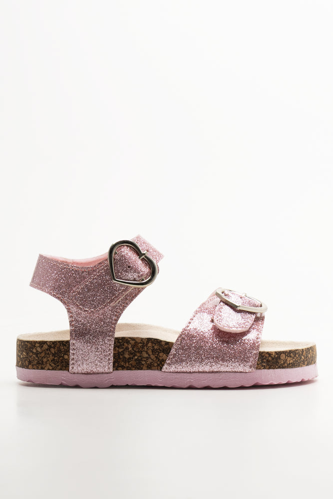 Glitter Sandals Pink (1)