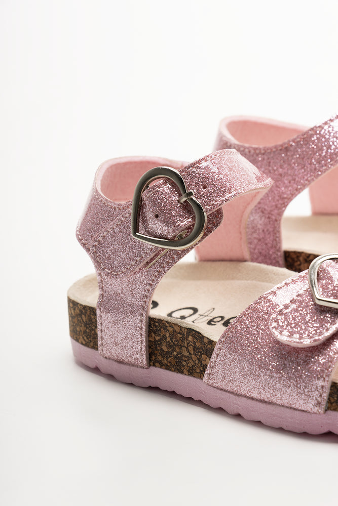 Glitter Sandals Pink (3)