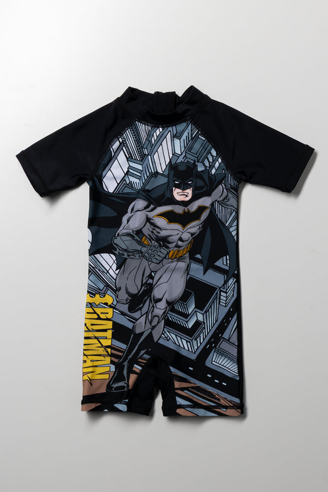 Batman Swimsuit Black