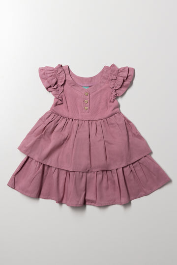 Tiered Dress Pink