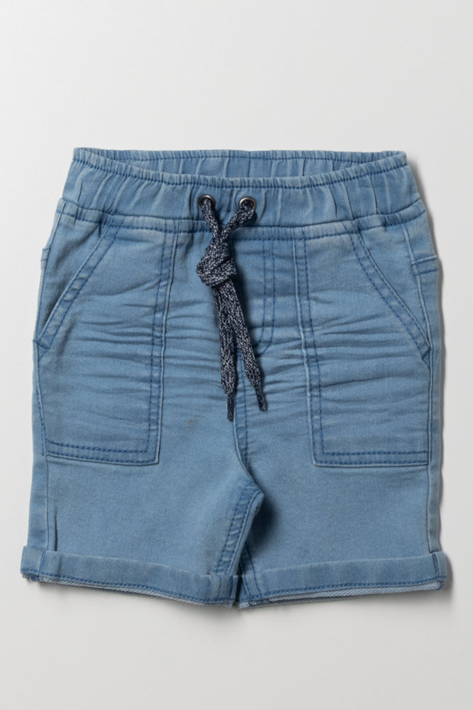Denim Shorts Light Blue