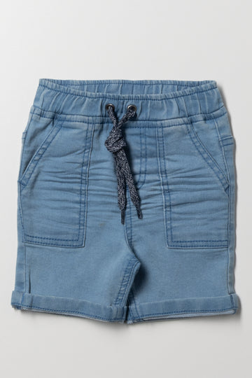 Denim Shorts Light Blue