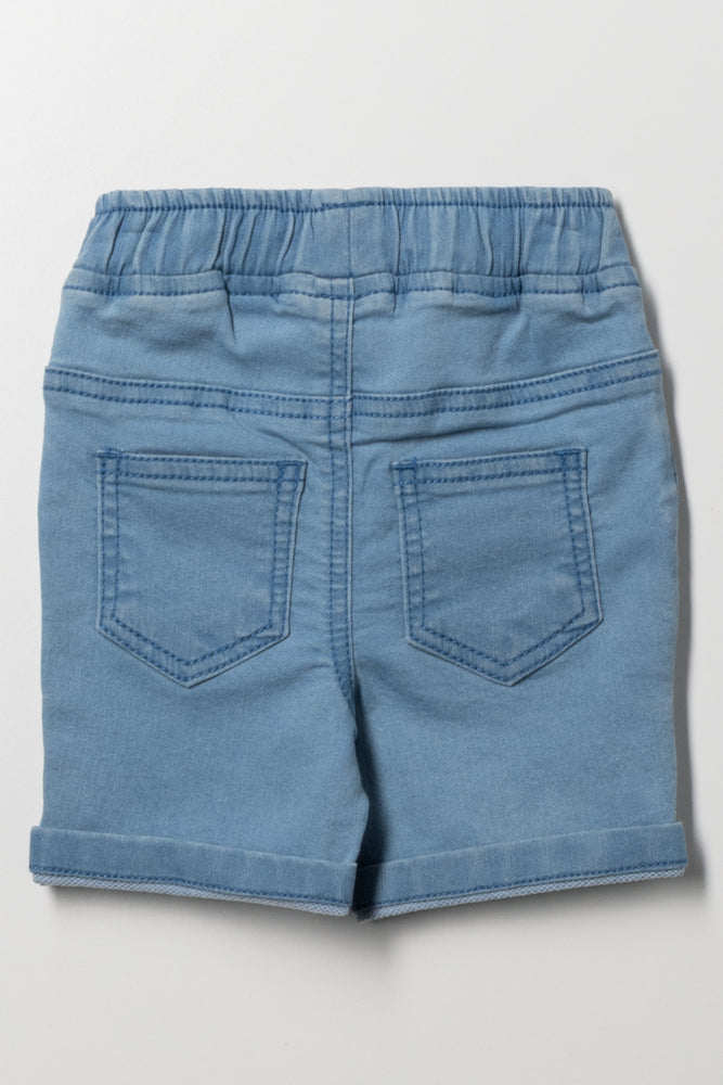 Denim Shorts Light Blue (2)
