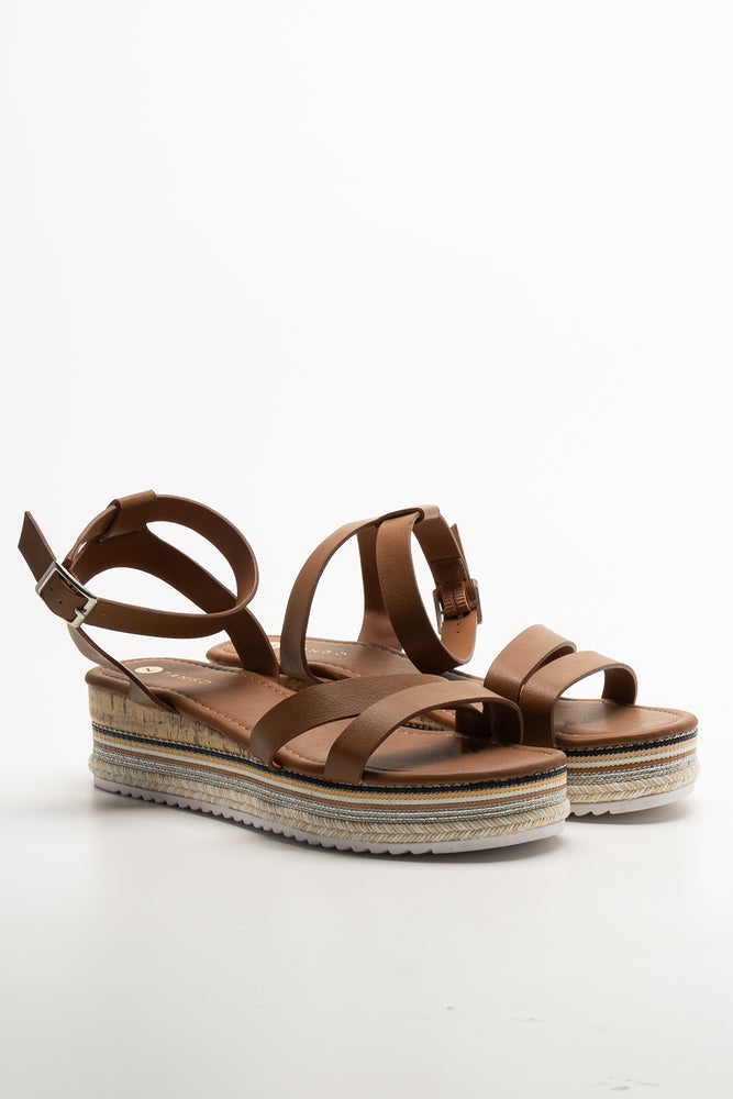 Espadrille Wedge Sandals Natural