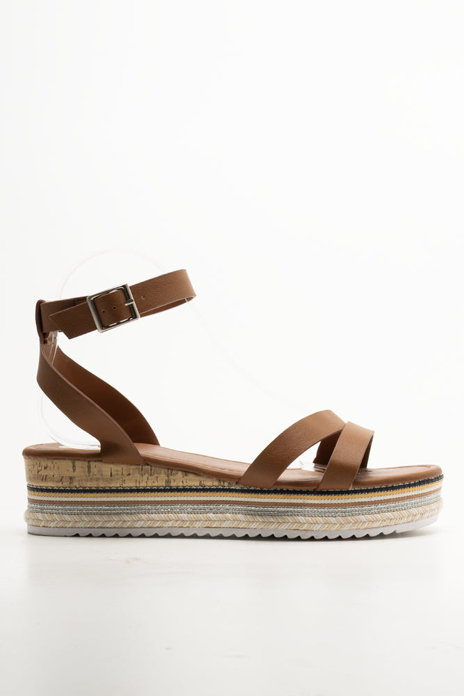 Espadrille Wedge Sandals Natural